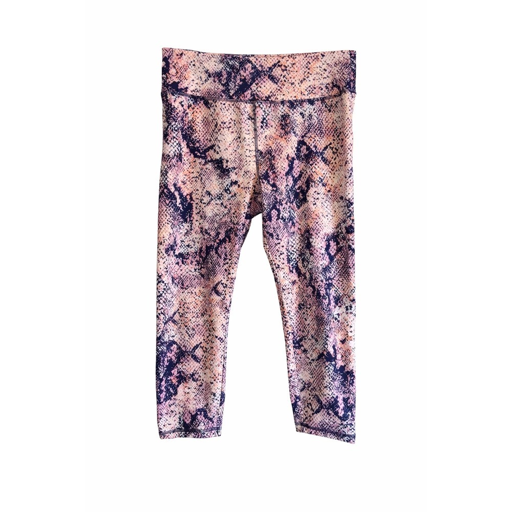 Jockey Women's Capri Leggings – Size Large – Geometric Print